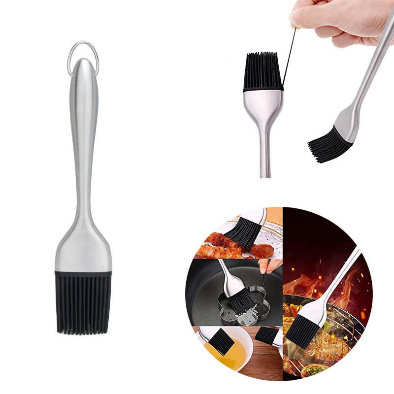 Silicone BBQ Basting Butter Brush 1