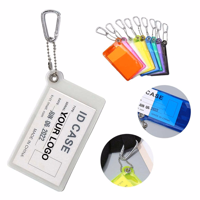 Transparent PVC ID Holder for Office and Events