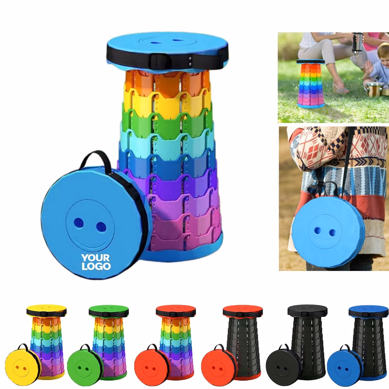 Portable Collapsible Retractable Stool