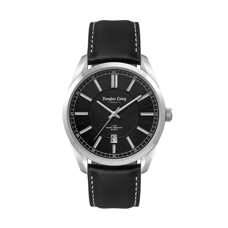 42MM, SILVER METAL CASE, 3-HAND MVT, DTE 1