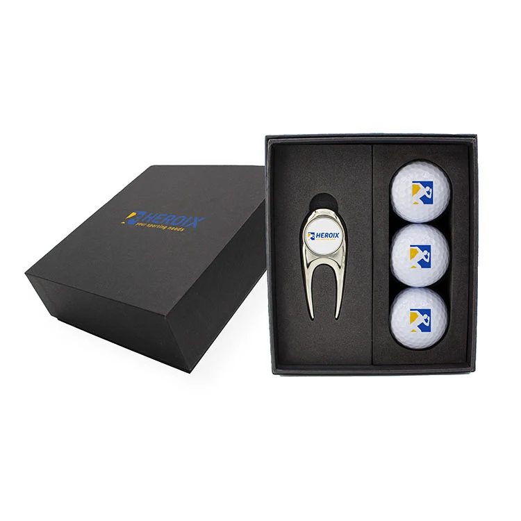 Scotsman's Divot Tool & Golf Ball Mini Presentation Box 1