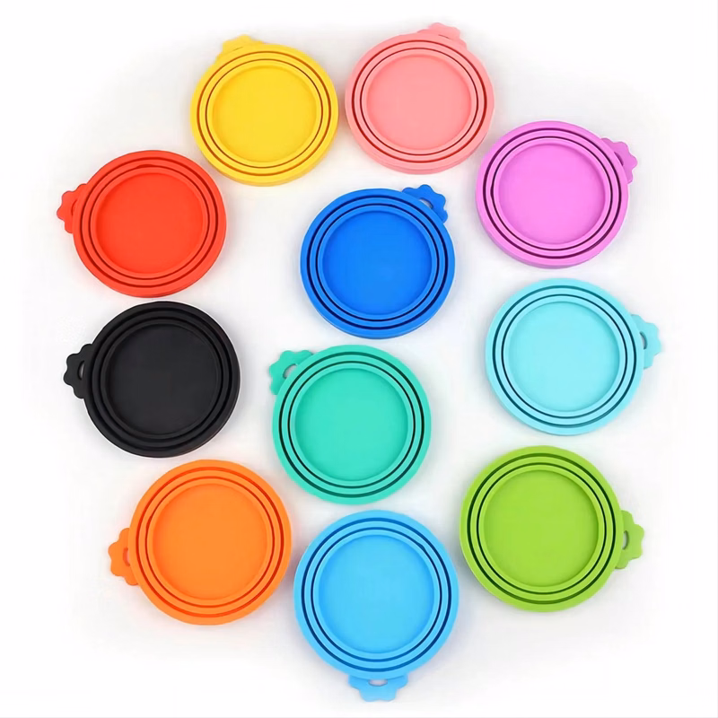 Reusable Silicone Cover Pet Food Can Lid
