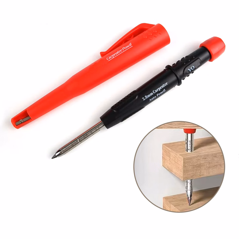 Carpenter Mechanical Pencil with Sharpener
