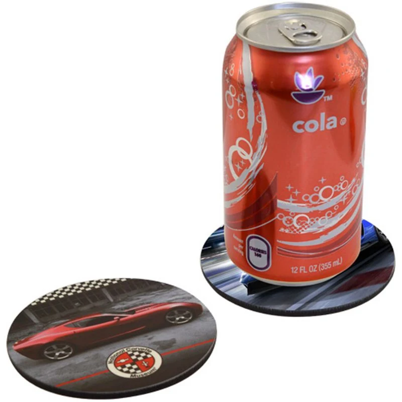 Full Color Round Cork Drink Coaster 1