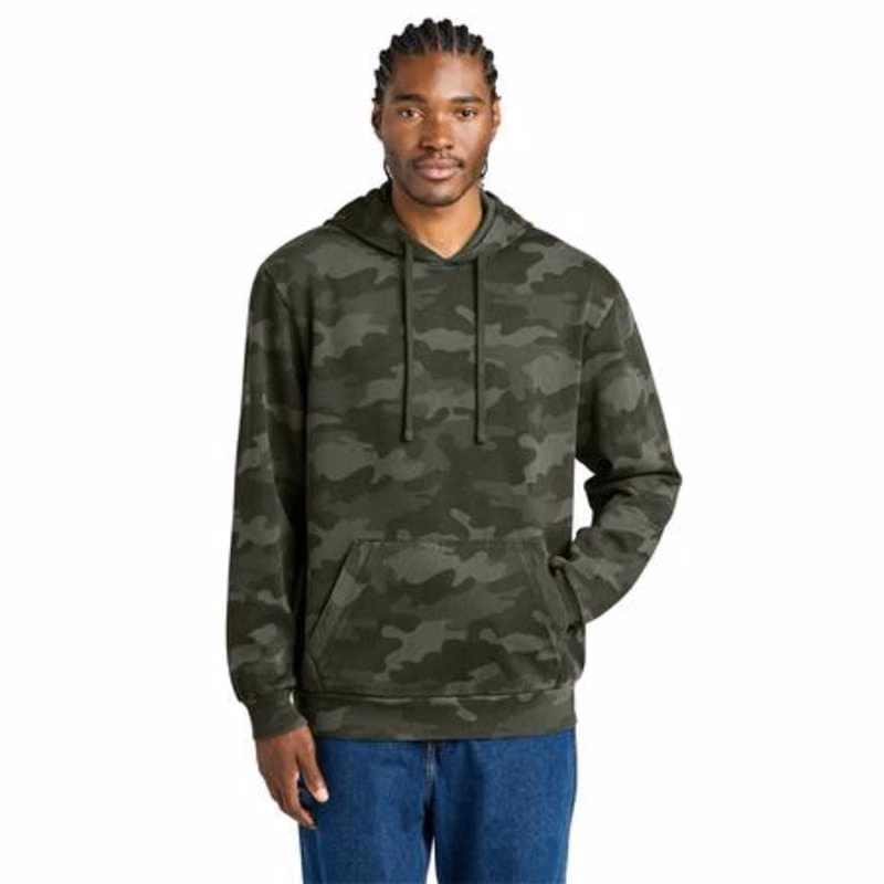 District Wash Camo Fleece Hoodie