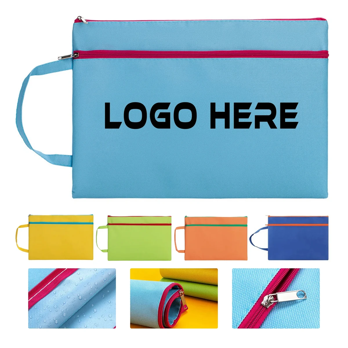 Zipper Waterproof File Storage Bag 1