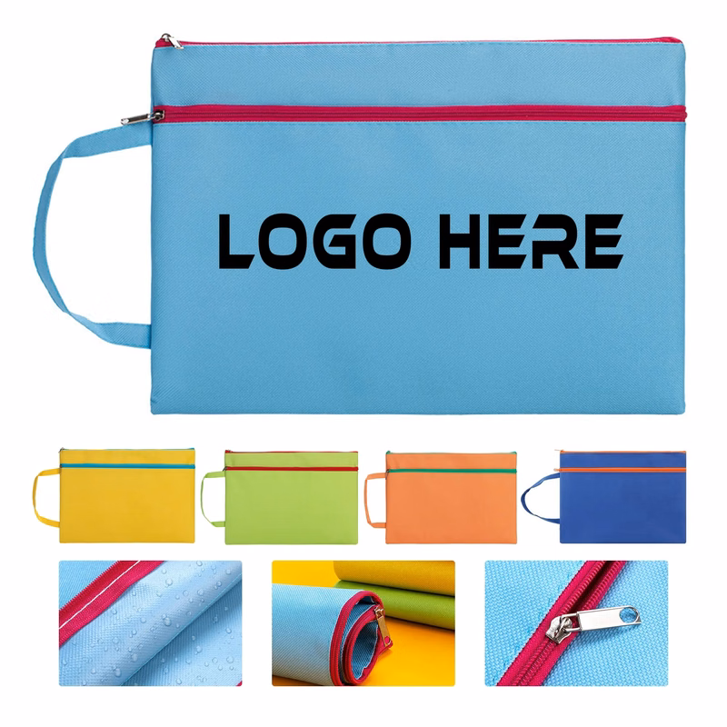 Zipper Waterproof File Storage Bag
