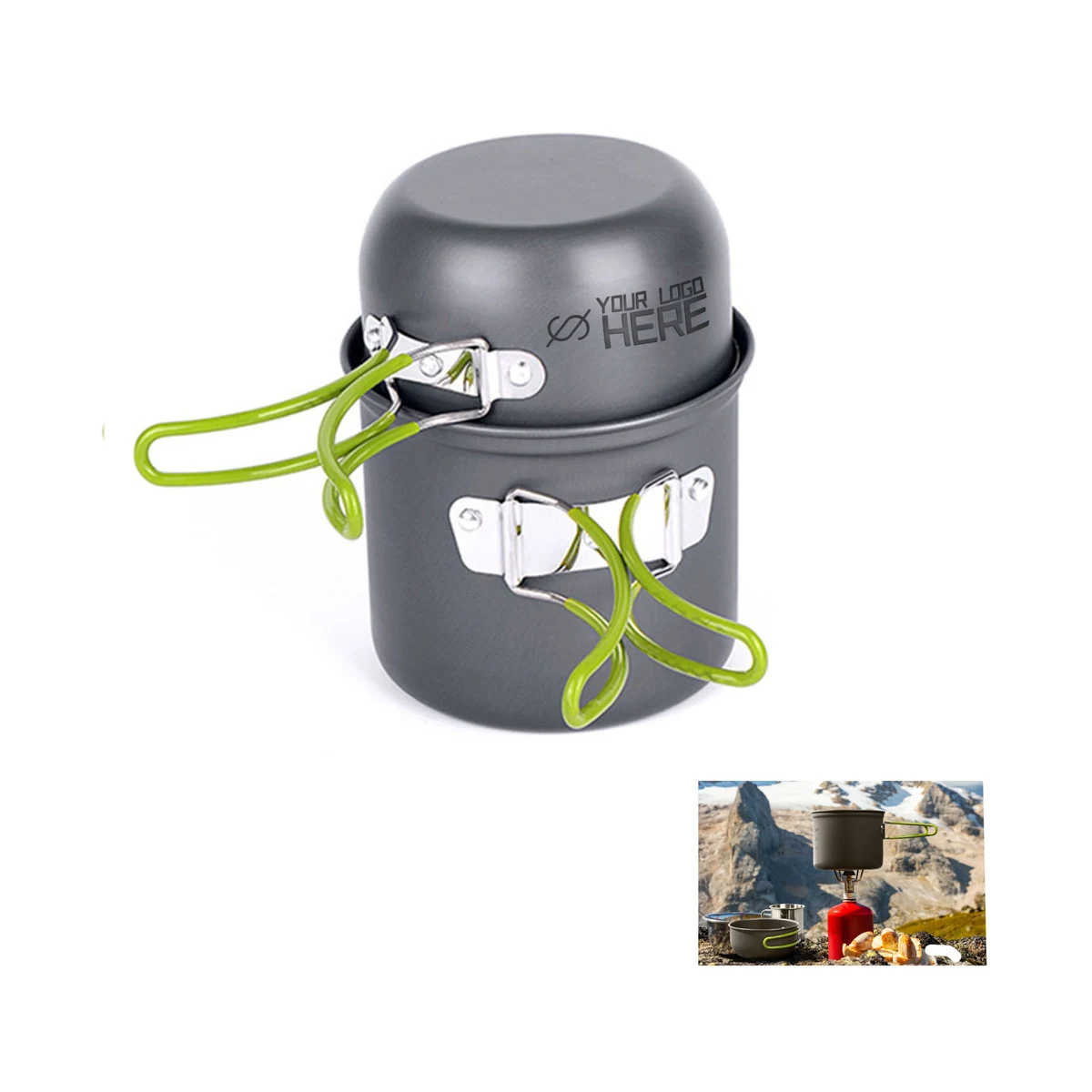 Camping Cookware Set Portable 1