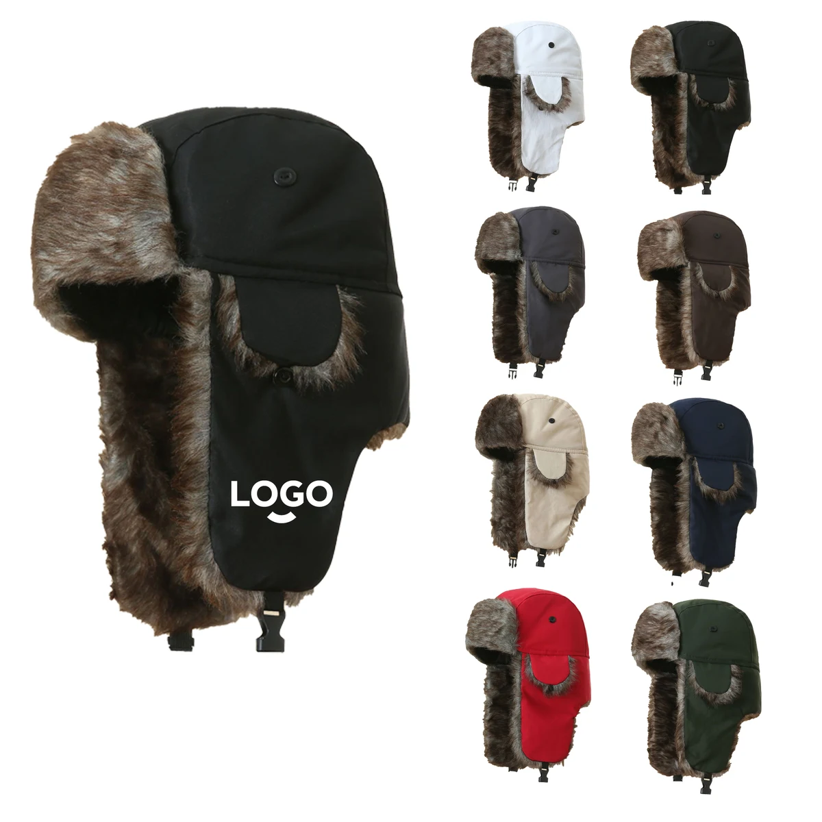 MOQ20 Trapper Hat Winter For Women Men 1
