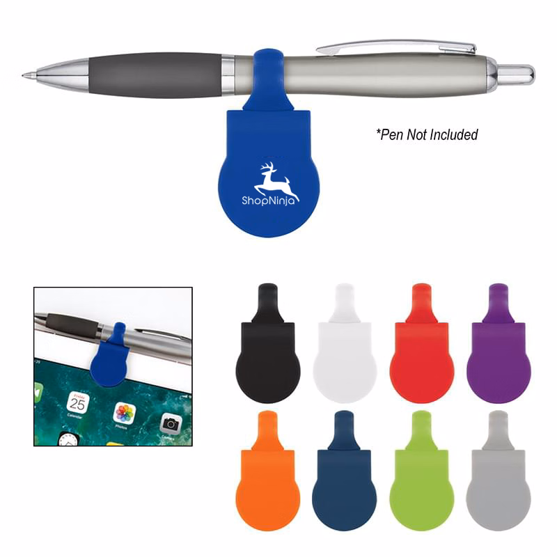 Clip-On Pen-Holding Webcam Cover
