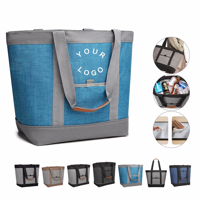 Insulated Cooler Tote For Travel Or Outdoor Trips