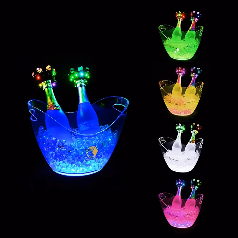 4L LED Ice Bucket