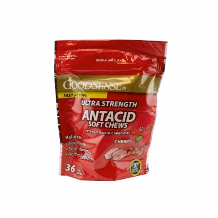 Antacid Soft Chews - Cherry Ultra Strength