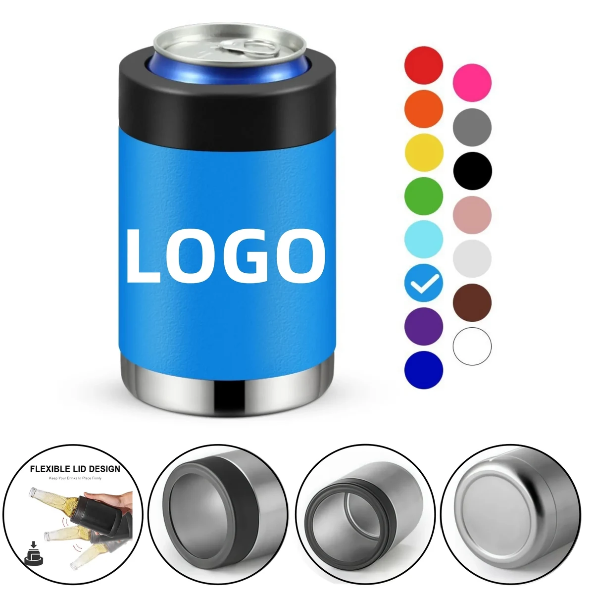 12oz 304 Stainless Steel Cold-Retention Can 1