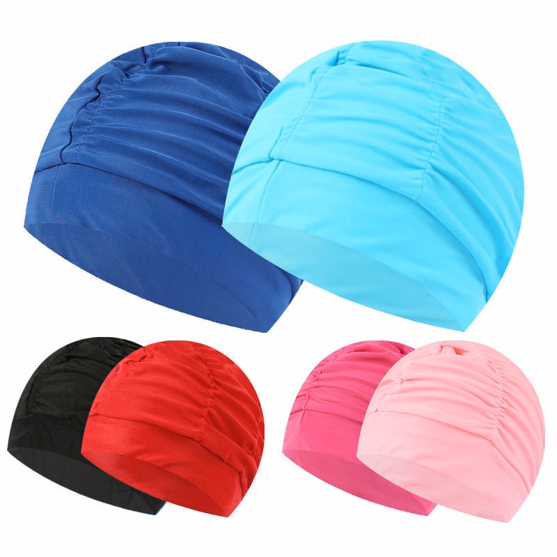 Stretch Drape Swim  cap