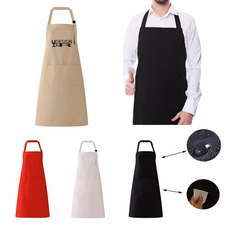 Kitchen Apron with Pockets