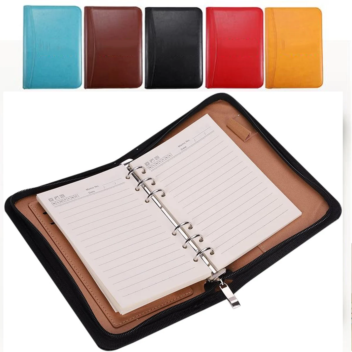 A6 Zippered Conference Padfolio 1