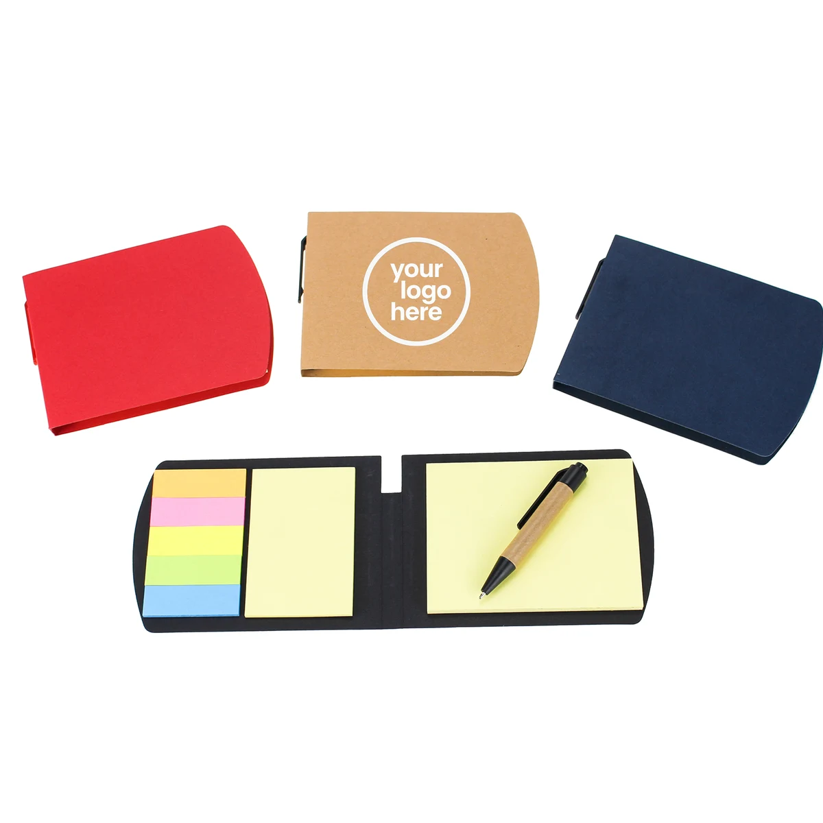 MOQ:50pcs Printed Sticky Notes Combo Set 1