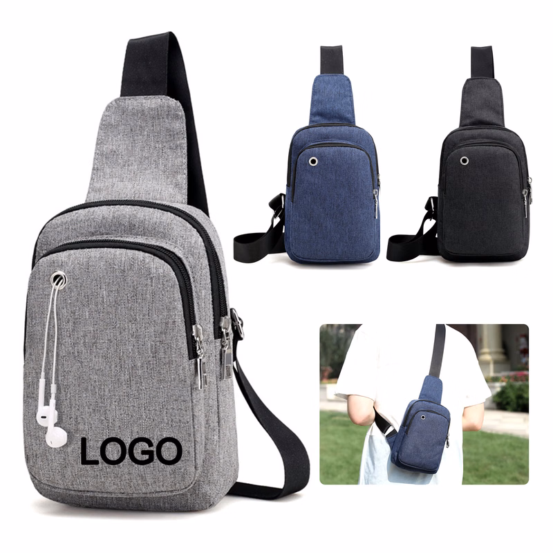 MOQ20 Crossbody Sling Bag With Adjustable Strap