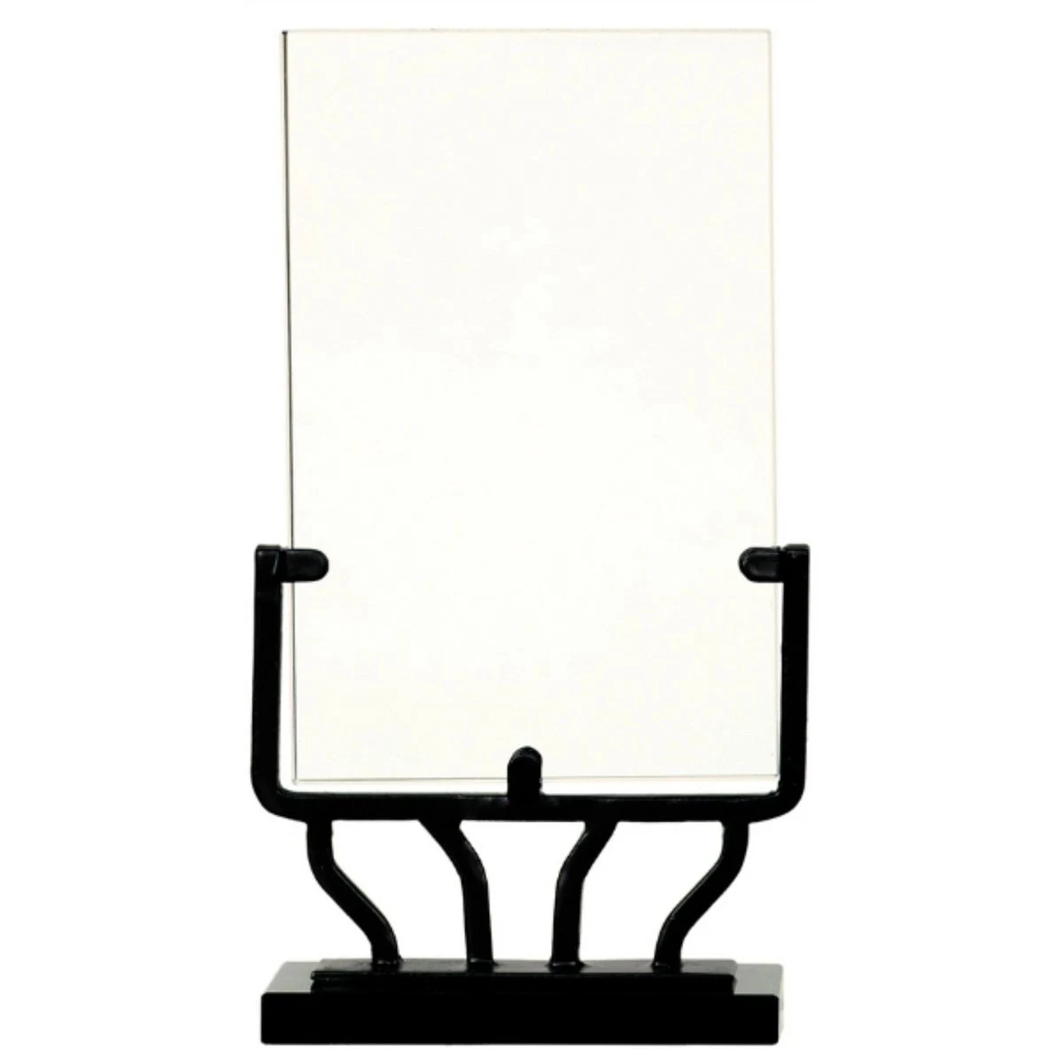 9 1/2" Rectangle Vintage Glass w/Base 1