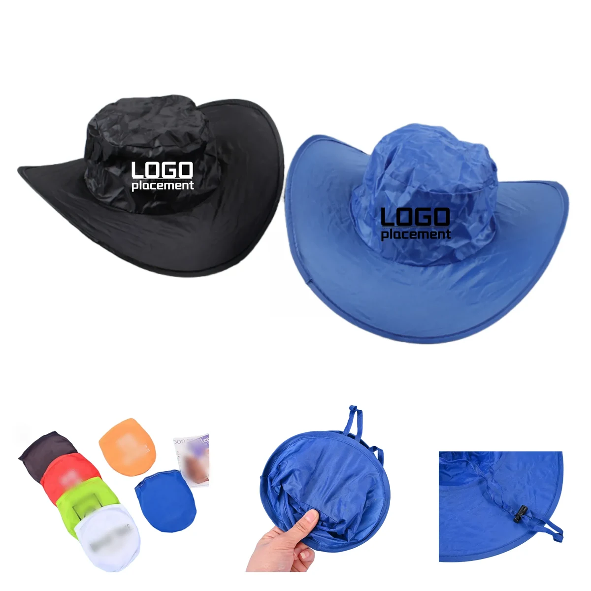 Custom Sun - Protective Lightweight Foldable Hat 1