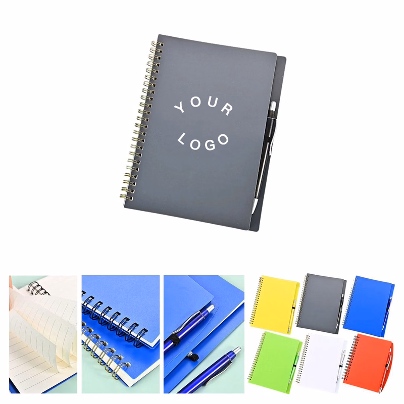 Paper Coil Bound Pocket Notebook