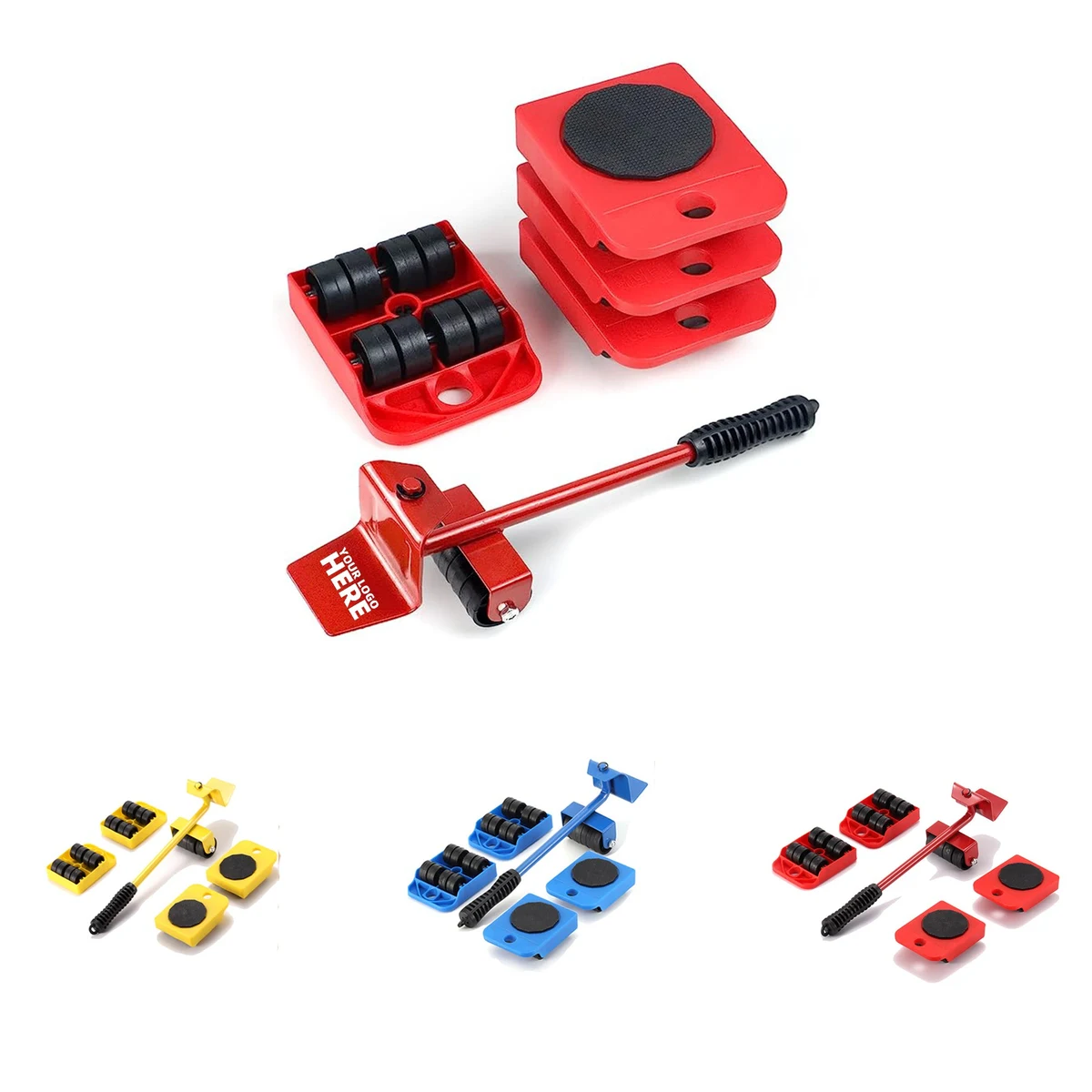 Furniture Dolly Lifter Universal Wheels Mover Tool Set 1