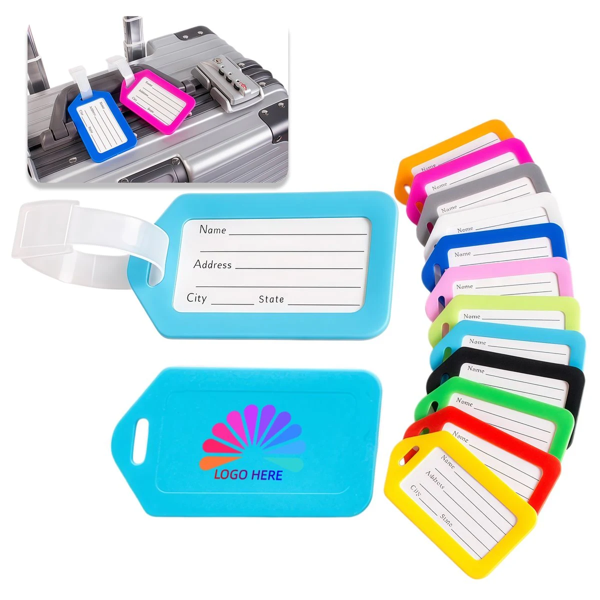 Luggage Tag with Address Card 1
