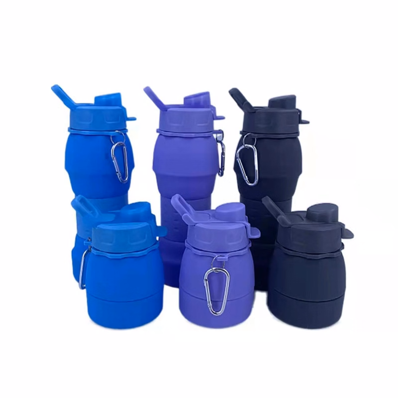 20.5Oz Silicone Collapsible Water Bottle