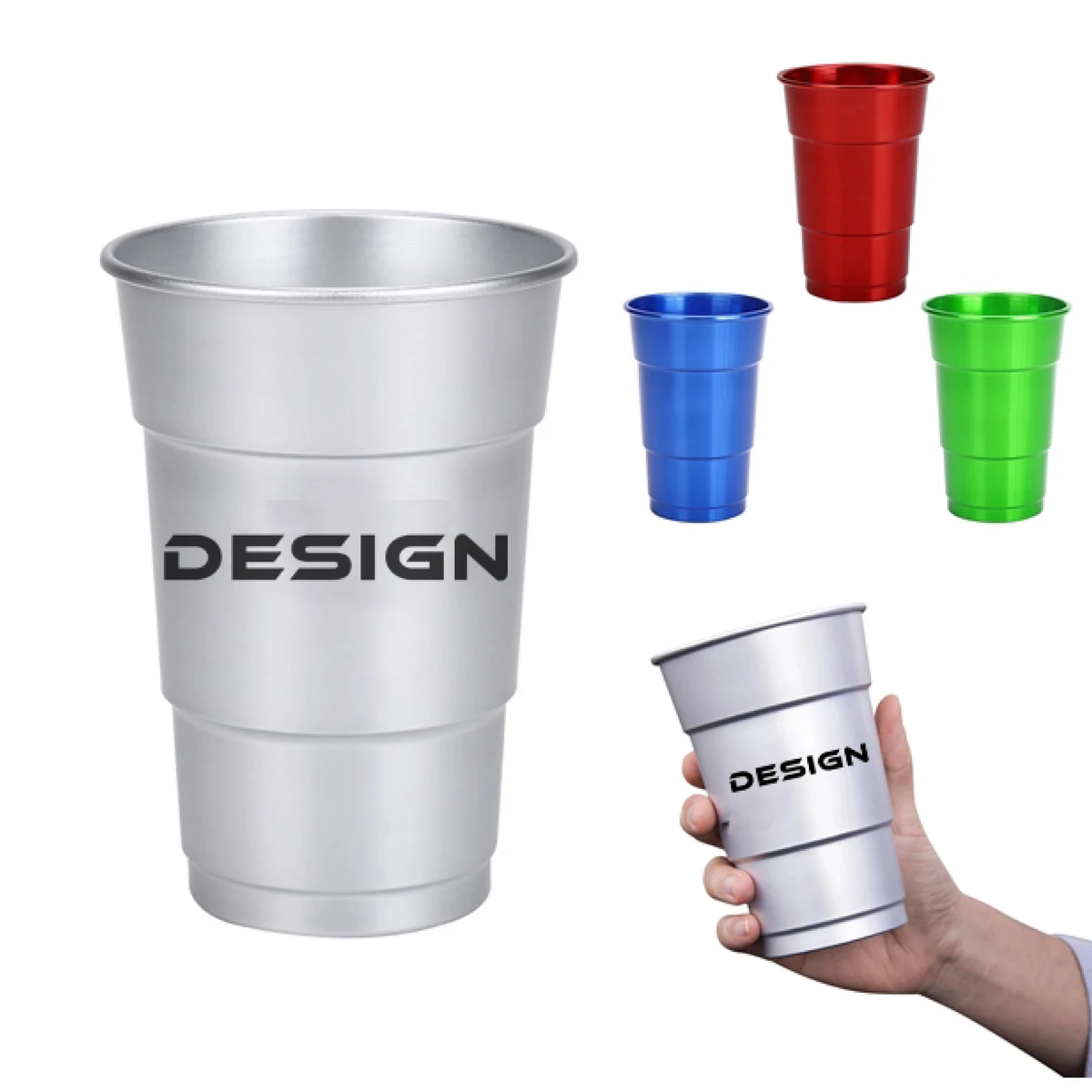 17oz Aluminum Drinking Cup 1