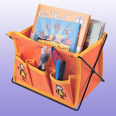DESK ORGANIZER - ROYLE BLUE, ORANGE, KHAKI & GREEN
