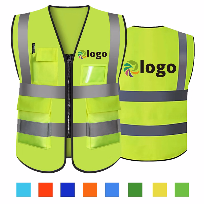 Custom Full Color High Visibility Safety Vest