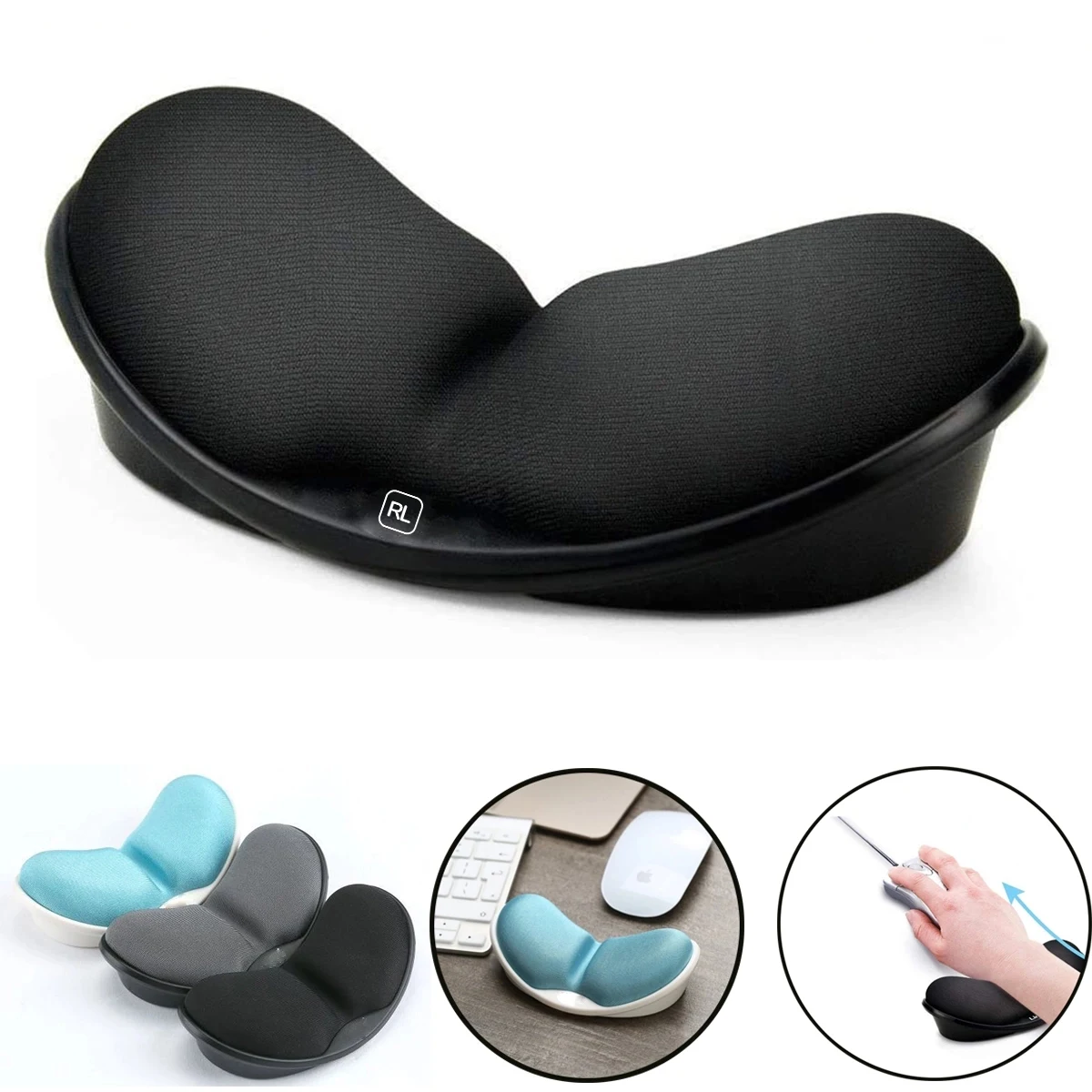 Memory Foam Wrist Rest Mouse Pad 1