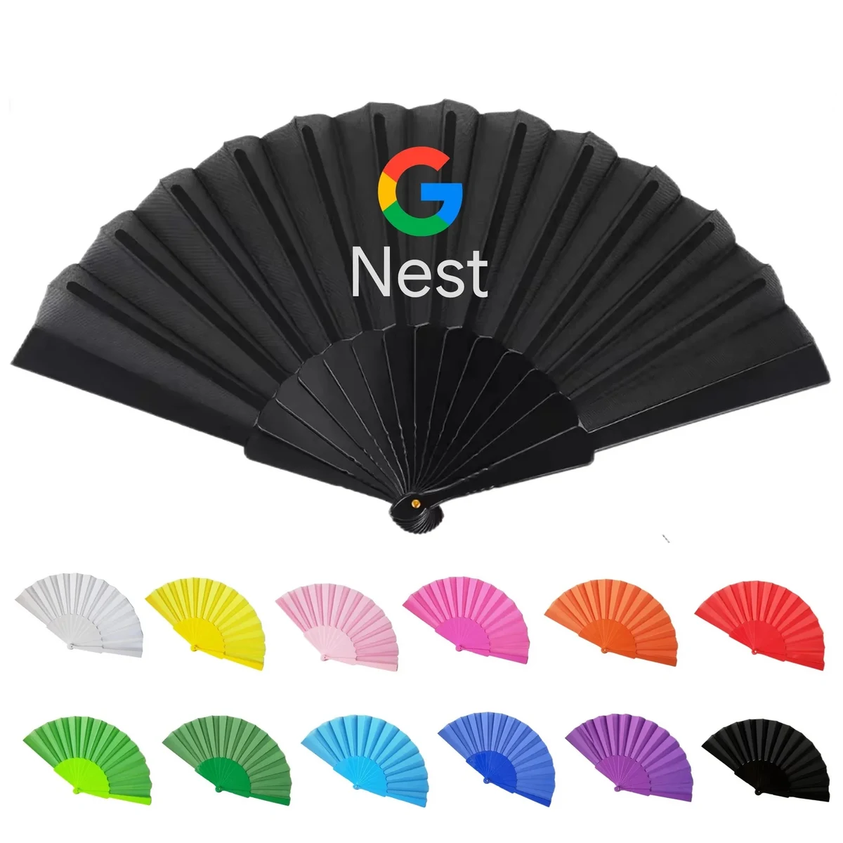 Handheld Folding Fan 9" 1