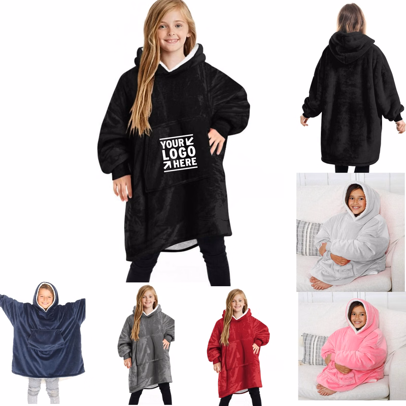 Kids Hoodie Blanket