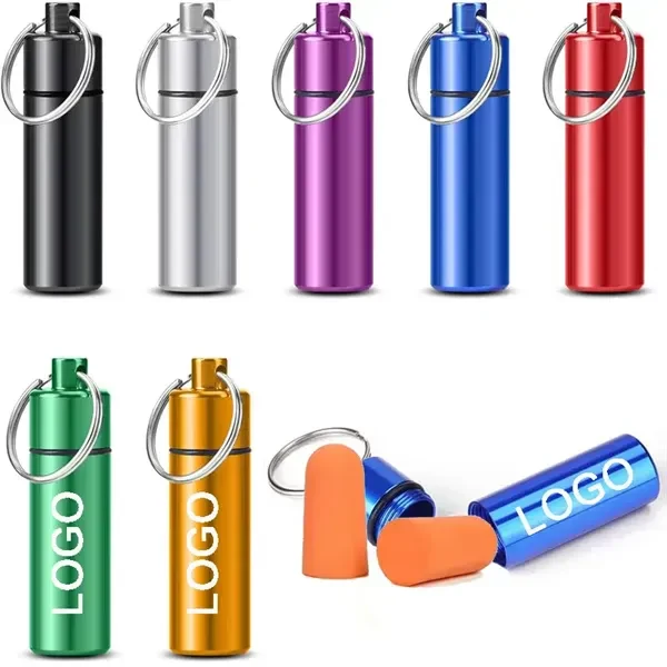 Foam Ear plugs in Metal Canisters 1