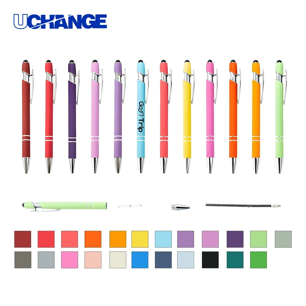 Press Metal Beauty Pen for Writing 1