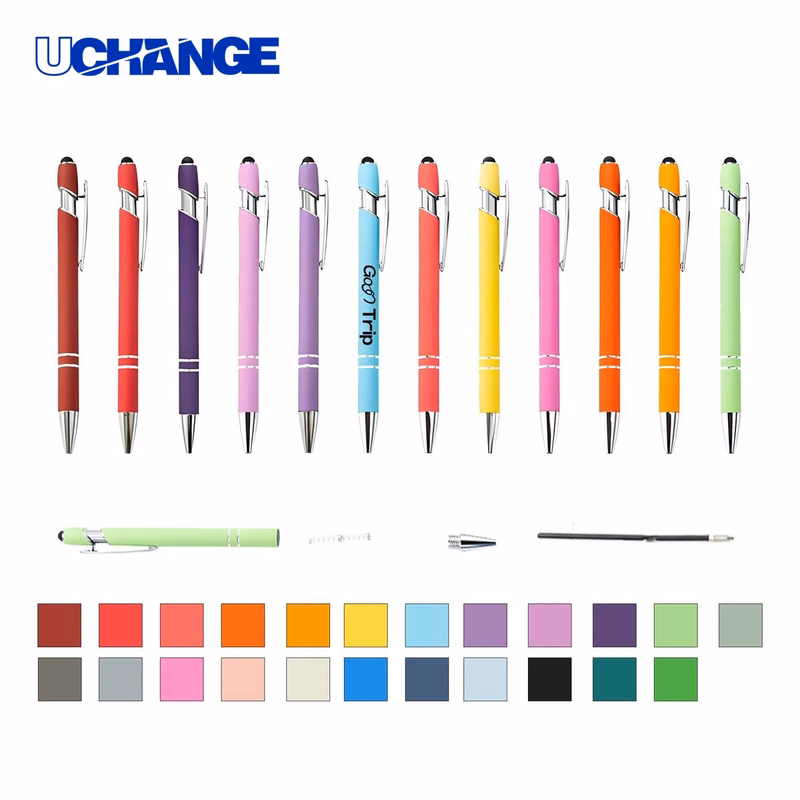 Press Metal Beauty Pen for Writing