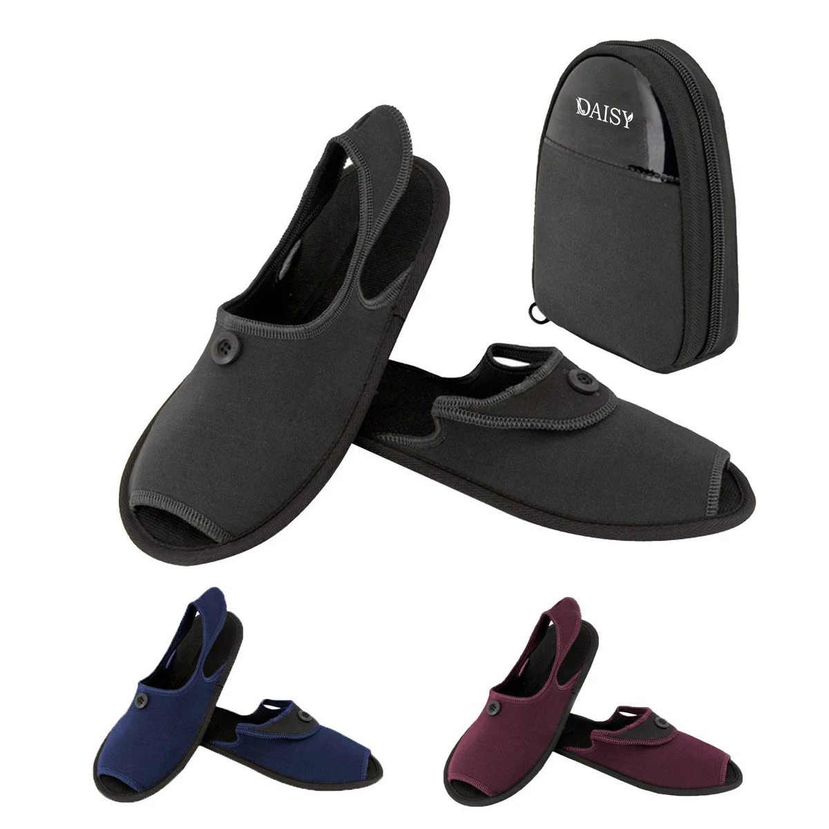 Foldable Portable Slippers for Spa Travel Hotel/Home beach 1