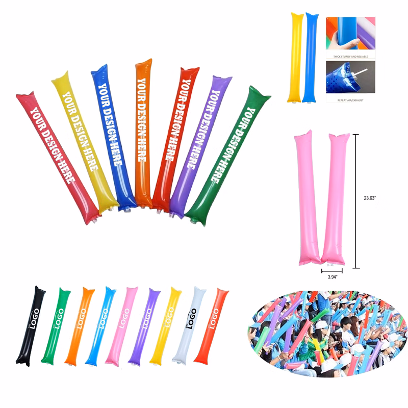 Thicken Inflatable Thunder Sticks MOQ50