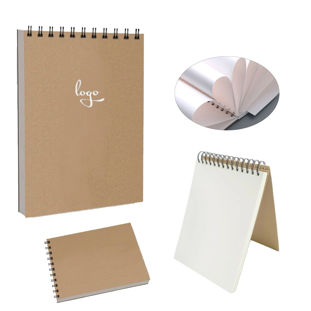 Top Spiral Bound Sketch Book Drawing Pad 1
