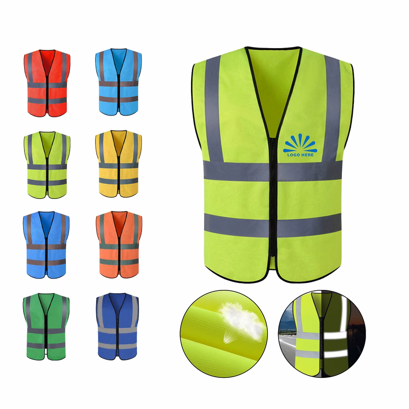 Custom Reflective Safety Vest MOQ 20