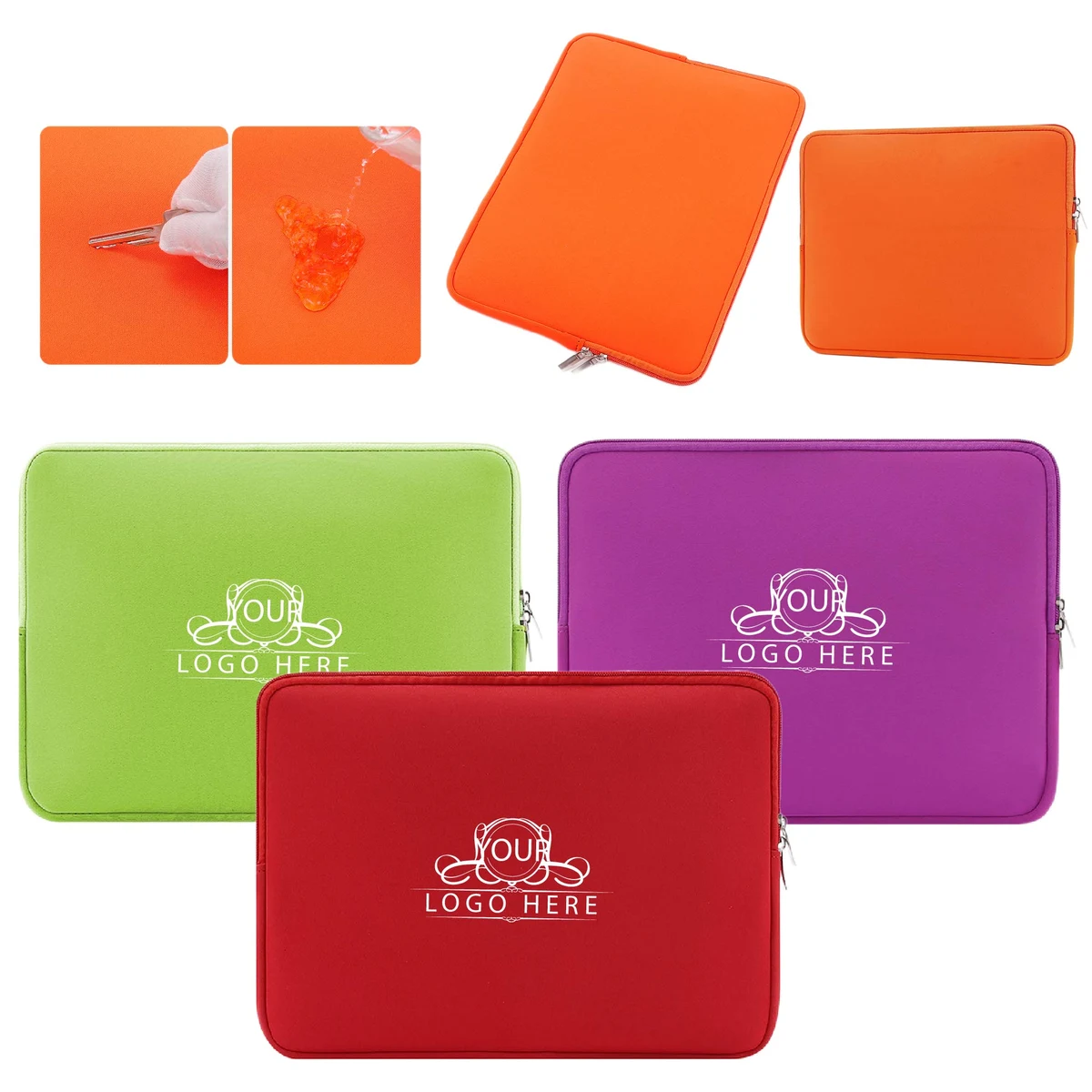 Reversible Neoprene Laptop Sleeve 1