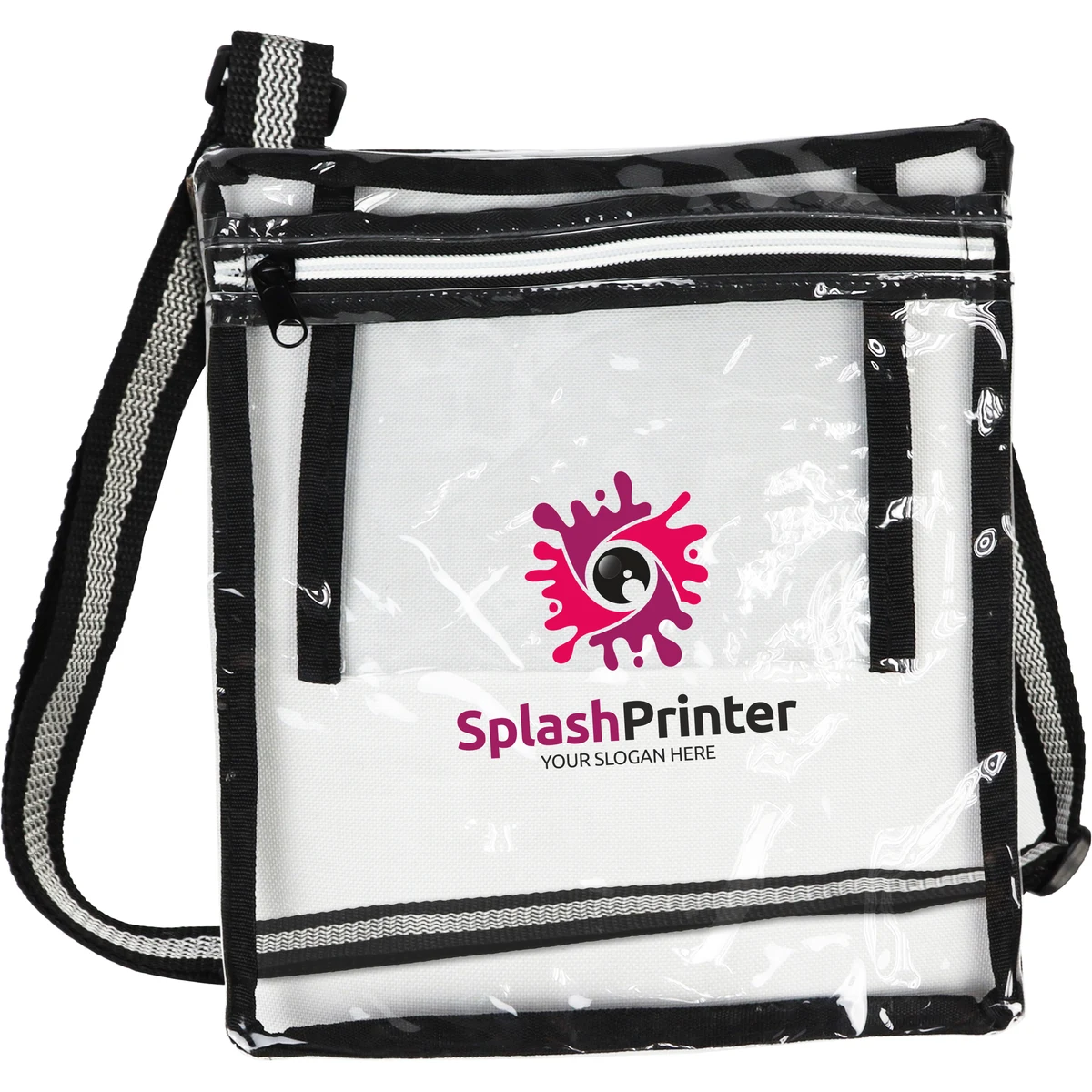 Biodegradable Clear Crossbody Bag 1