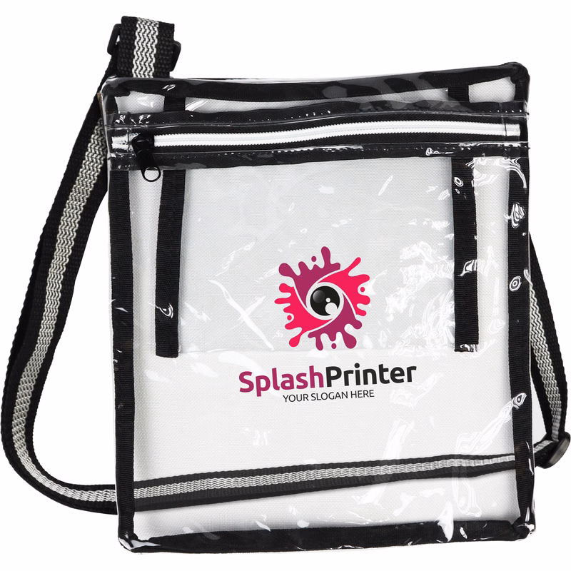 Biodegradable Clear Crossbody Bag