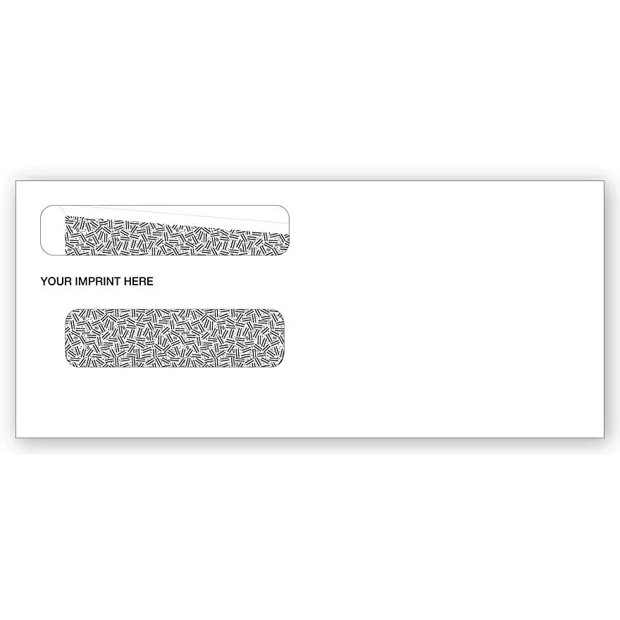 Envelopes - Double Window, Gummed Flaps 1