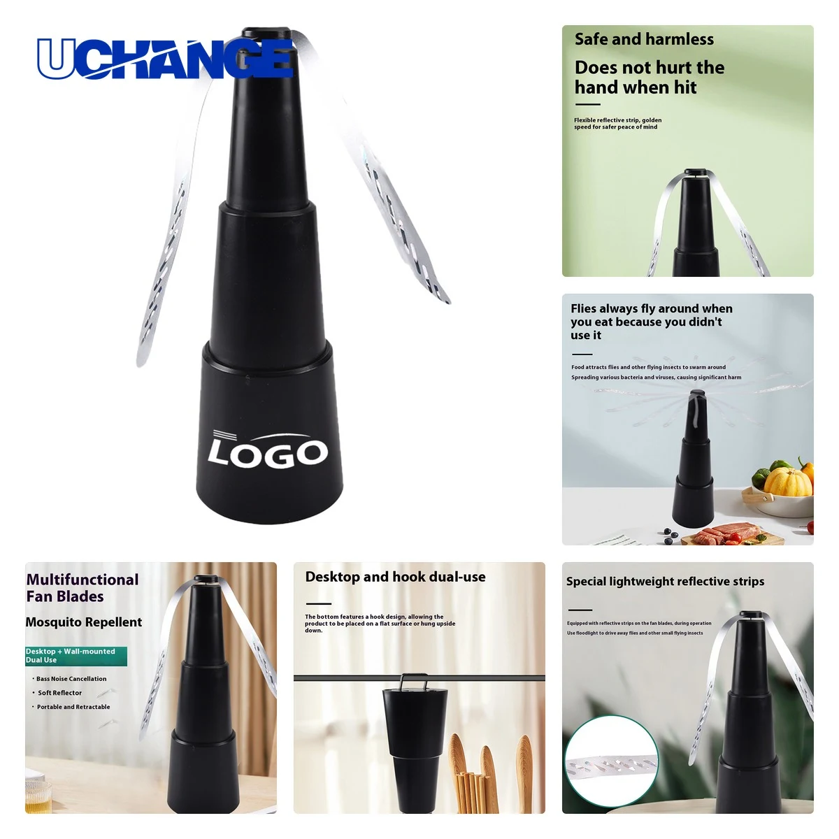 Portable Insect Repellent Fan Device 1