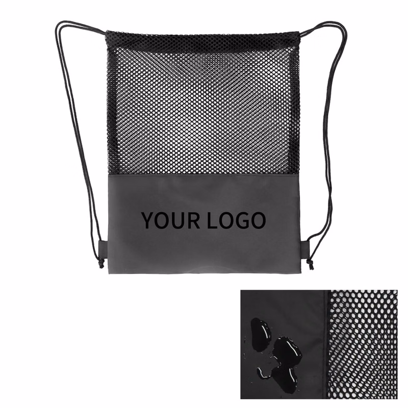Polyester Mesh Laundry Drawstring Sack