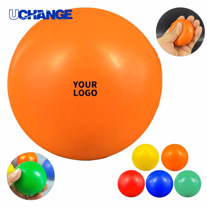 Polyurethane Foam Custom Shape Stress Relief Ball Squeeze Toy
