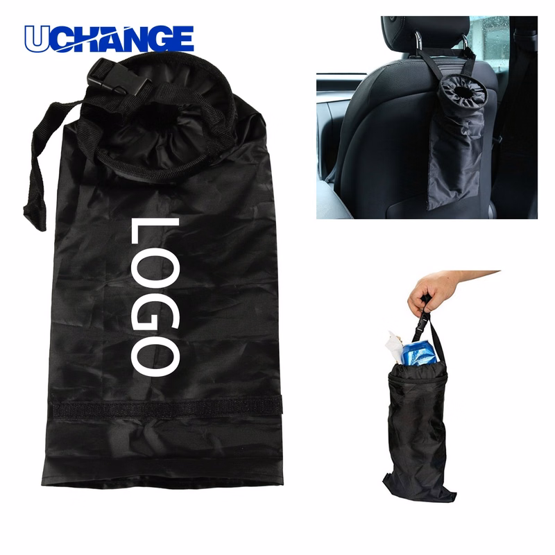 Seat Back Hanging Car Trash Bag Organizer